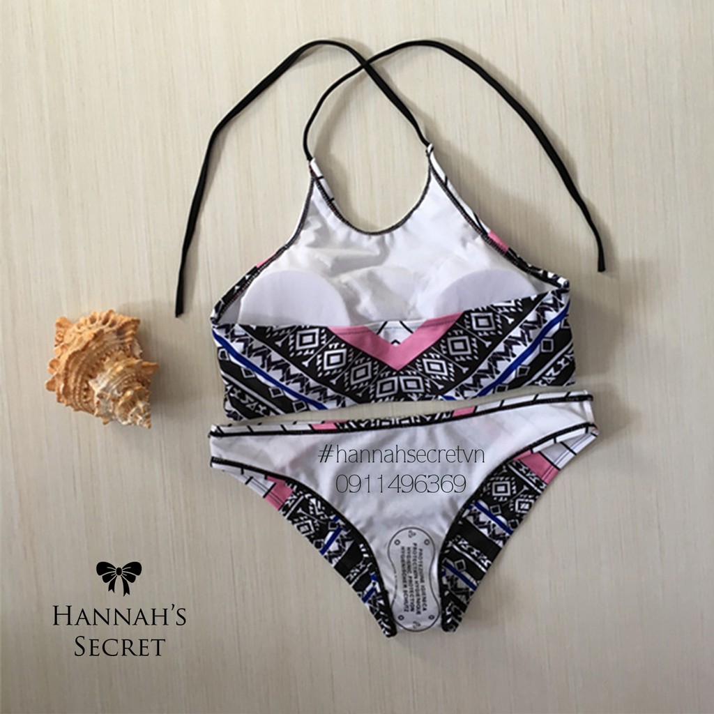 [ Ảnh thật ] Bikini Yếm Họa Tiết | BigBuy360 - bigbuy360.vn