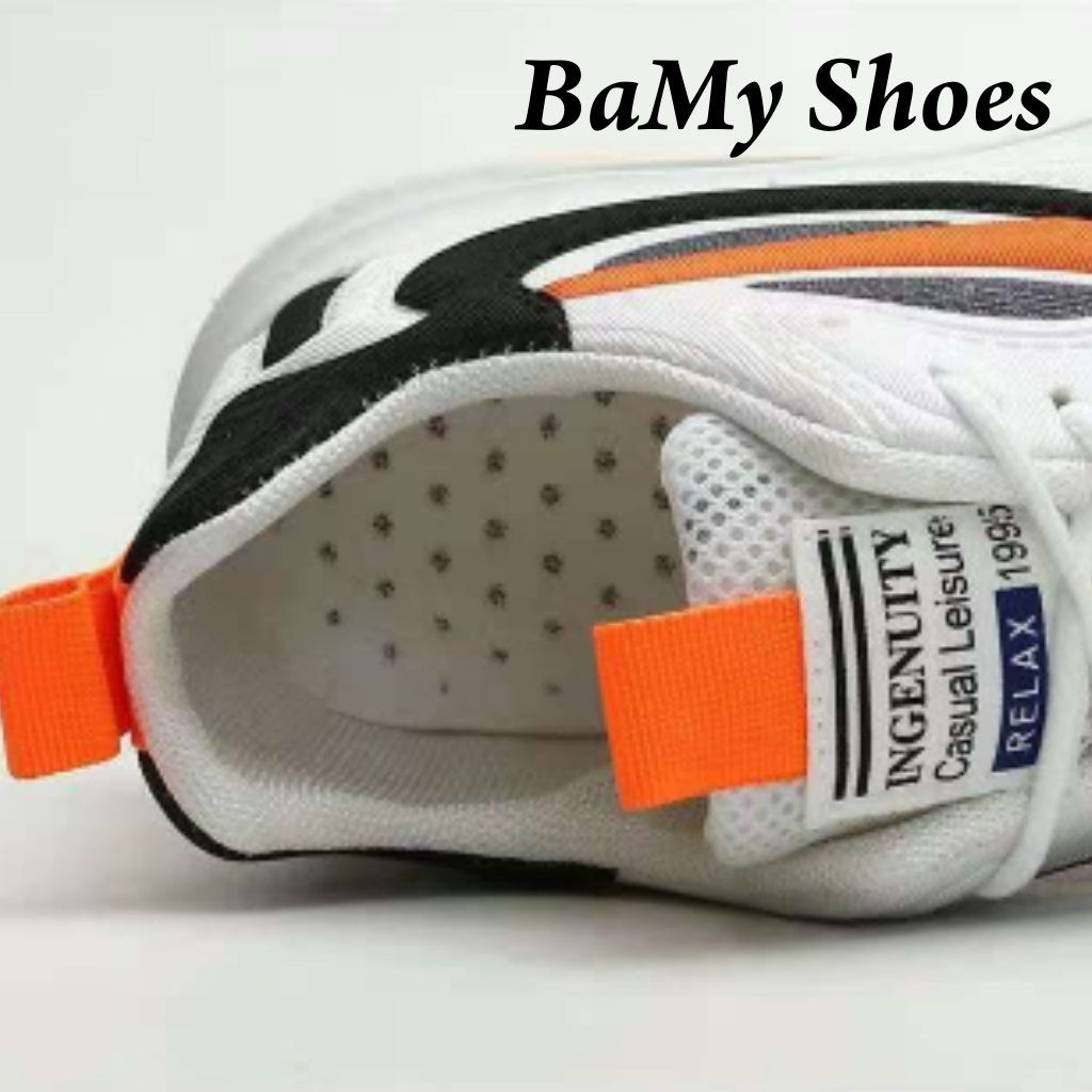 Giày Thể Thao Nam Đế Sóng 3D Vải Lưới Thoáng Khí Tăng chiều cao, Giày Sneaker nam chạy bộ tập thể dục