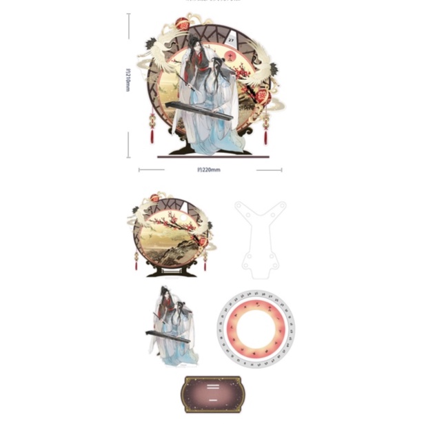 Standee Lịch Tết/Năm Mới Ma Đạo Tổ Sư Chính Hãng/Official Thương Hiệu Kaze