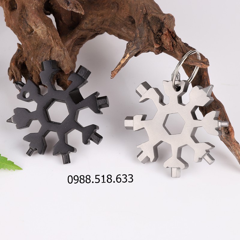 Tua Vít Đa Năng 8 Đầu Hình Bông Tuyết kiêm cờ lê