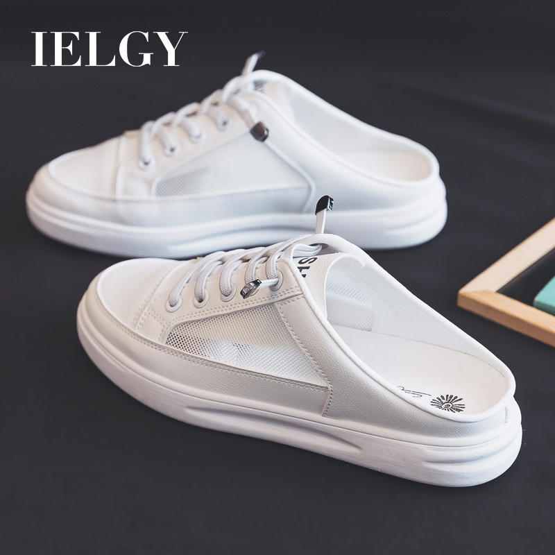 Giày hở gót IELGY thời trang nữ mũi tròn thanh lịch