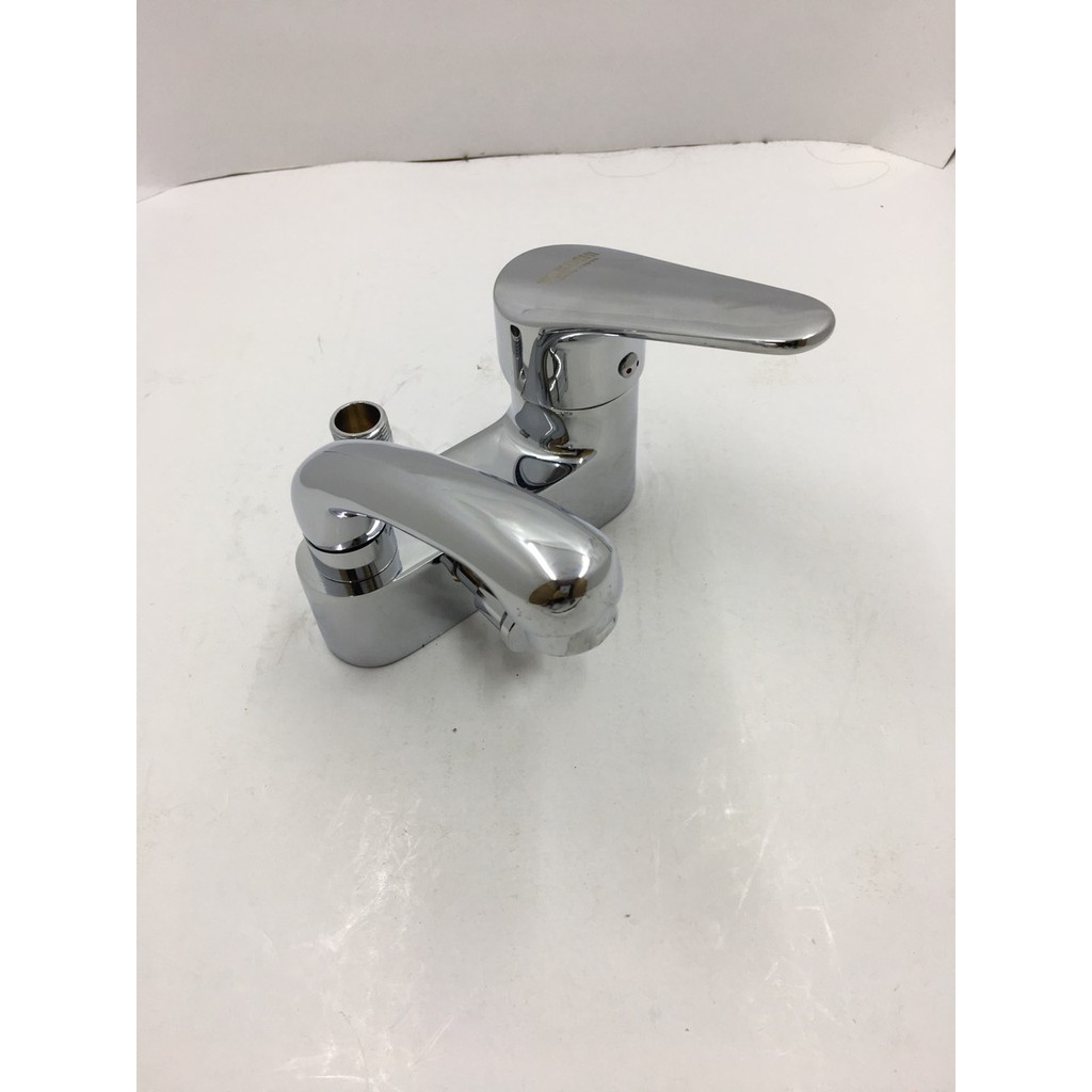 Bộ Sen Vòi Liền Chậu Lavabo Kết Hợp Sen Tắm Nóng Lạnh - Sen Liền Vòi Đồng Thau Cao Cấp Mạ Chrome Sáng Bóng