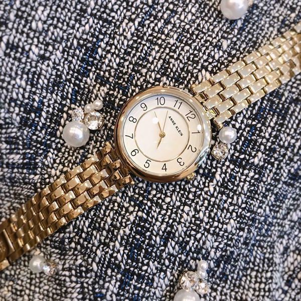 ĐỒNG HỒ ANNE KLEIN AK/2700WTGB DÂY GOLD