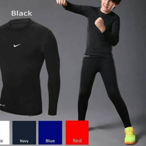 Bộ Quần Áo Thể Thao NIKE Dành Cho Bé Trai ✓