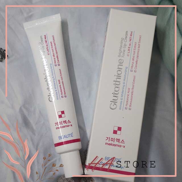 Kem Dưỡng Trắng Da Melasma-X 3D Glutathione Tone Up Cream