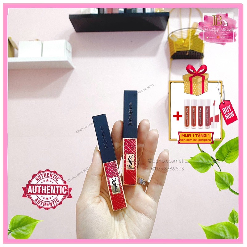 Son YSL Rouge Pur Couture The Slim Collector Vỏ Đỏ Limited sẵn Màu 21,28 | BigBuy360 - bigbuy360.vn