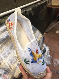 Dép nữ cói lưới