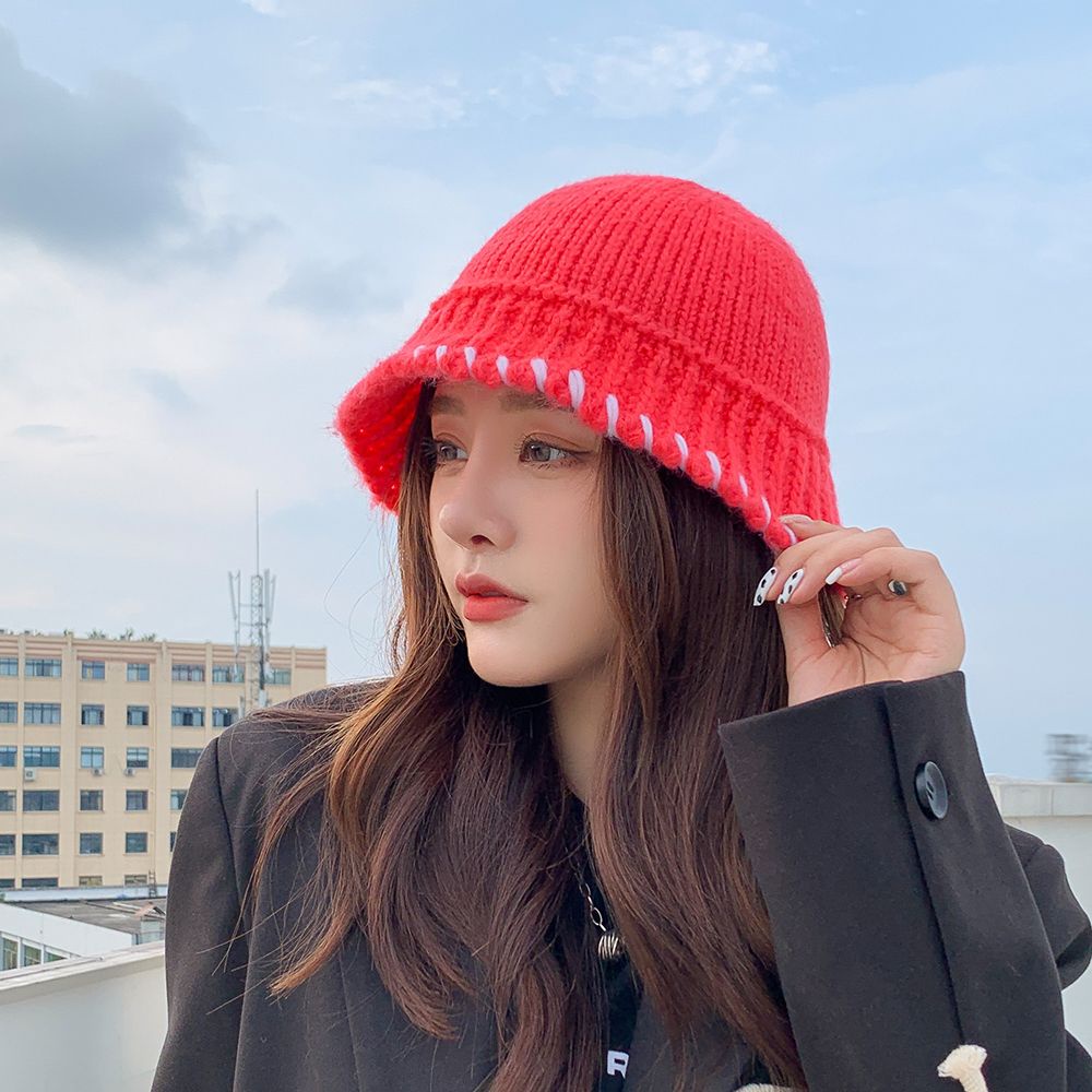 Nón len màu trơn kiểu cổ điển thời trang mùa đông sành điệu cho nam