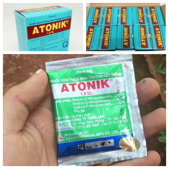 ATONIK 1.8SL KÍCH THÍCH SINH TRƯỞNG CHO CÂY TRỒNG 1 gói