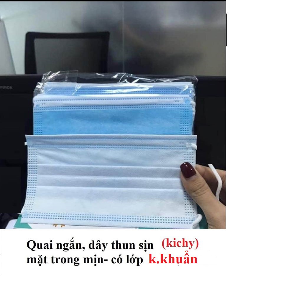 Khẩu Trang y tế 4 lớp Kichy- hàng xuất khẩu