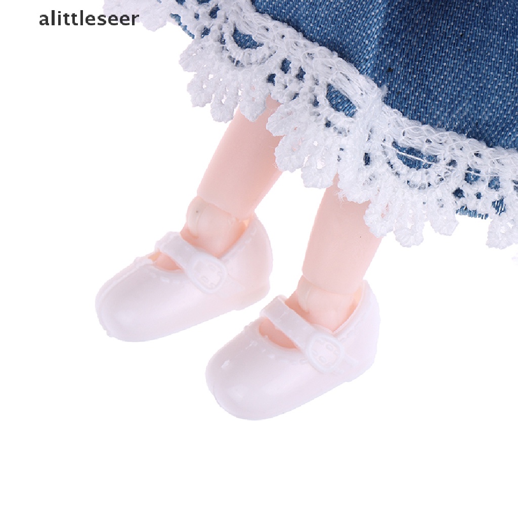 Búp Bê Mini 16Cm Mắt To 3D Có Khớp Cử Động 13 Khớp Nối DIY