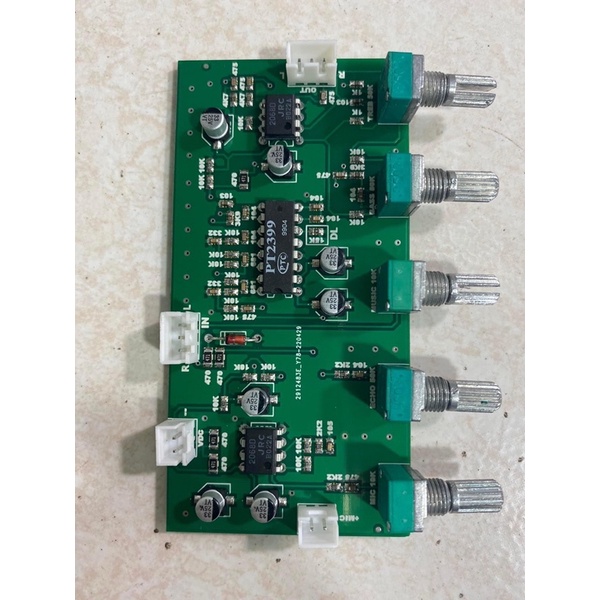 Bo mạch micro echo độ tiếng vang 5 volum có bass trep