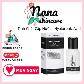 Tinh Chất Cấp Nước - The Inkey List Hyaluronic Acid Serum (30mL)