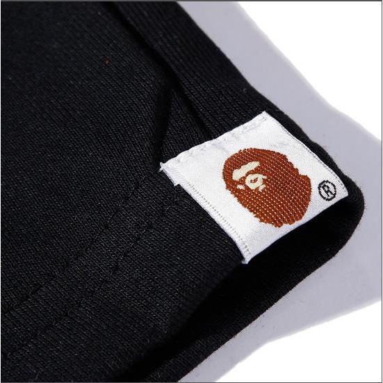 BAPE Quần Short Chất Liệu Cotton Thêu Trang Trí Thời Trang Dành Cho Cả Nam Và Nữ
