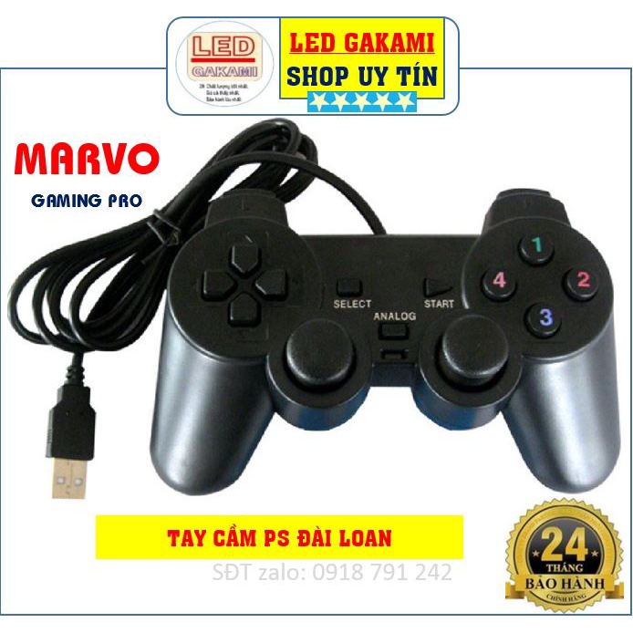 TAY CẦM CHƠI GAME CAO CẤP CẮM CỔNG USB, THƯƠNG HIỆU MARVO GAMING | BigBuy360 - bigbuy360.vn