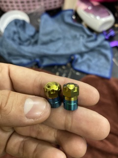 Van vòi vặn bánh xe titanium gr5