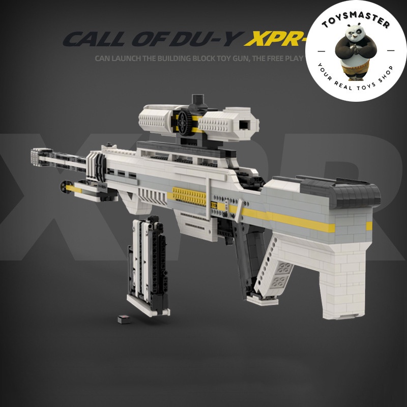 Đồ Chơi Lắp Ráp Kiểu LEGO Súng Mô Hình PUBG XPR-50 Với 1700+ Mảnh Ghép,Bản Thiết Kế Tiêu Chuẩn Kevin 183
