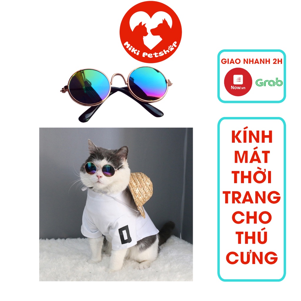 Mắt Kính Mát Thời Trang Cho Thú Cưng