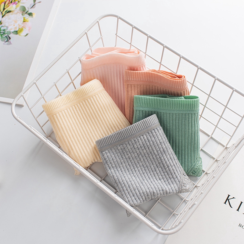 (MỚI) Quần lót Cotton phối ren kháng khuẩn cho nữ | WebRaoVat - webraovat.net.vn