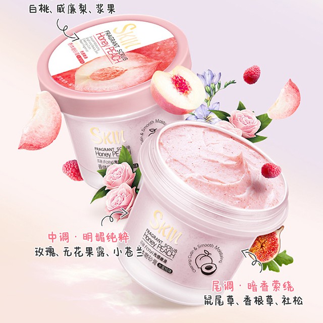 Gel Tẩy Tế Bào Chết Tinh Chất Đào Fenyi Skin Honey Peach 100G