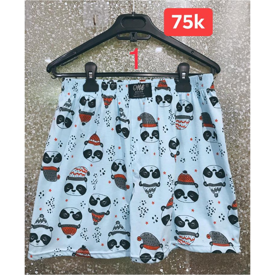 [QUẦN NGỦ] QUẦN BOXER THUN ONE THÁI LAN