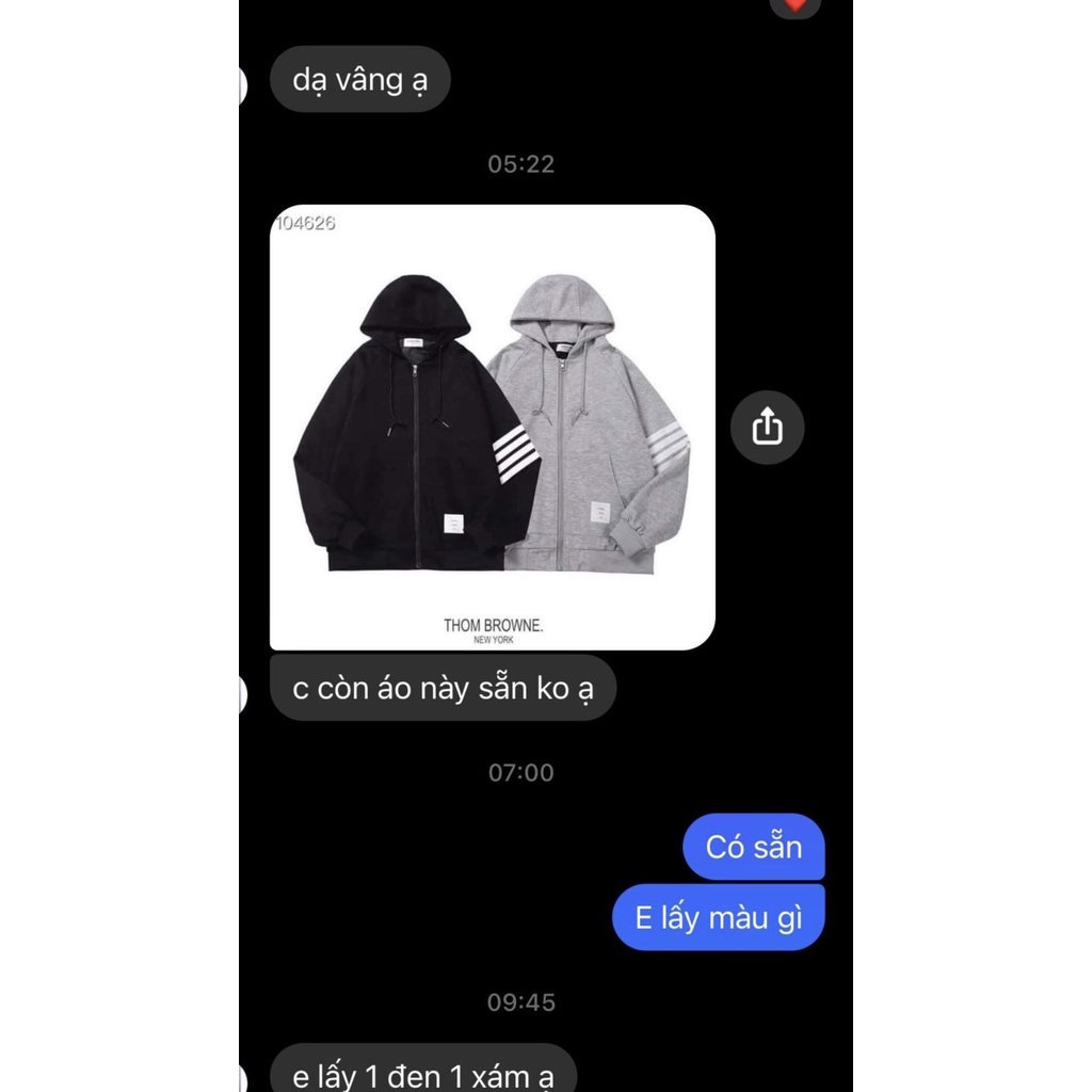 freeship áo khoác viền tay THOM siêu hot hit 2 màu ảnh thật | BigBuy360 - bigbuy360.vn
