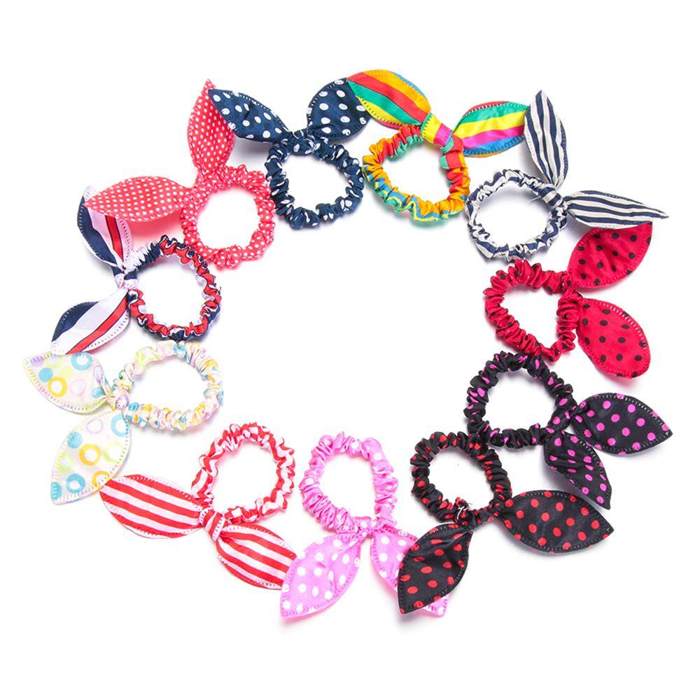 Set 10 / 20 / 30 Dây Cột Tóc Đuôi Ngựa 10 / 20 / 30 Co Giãn