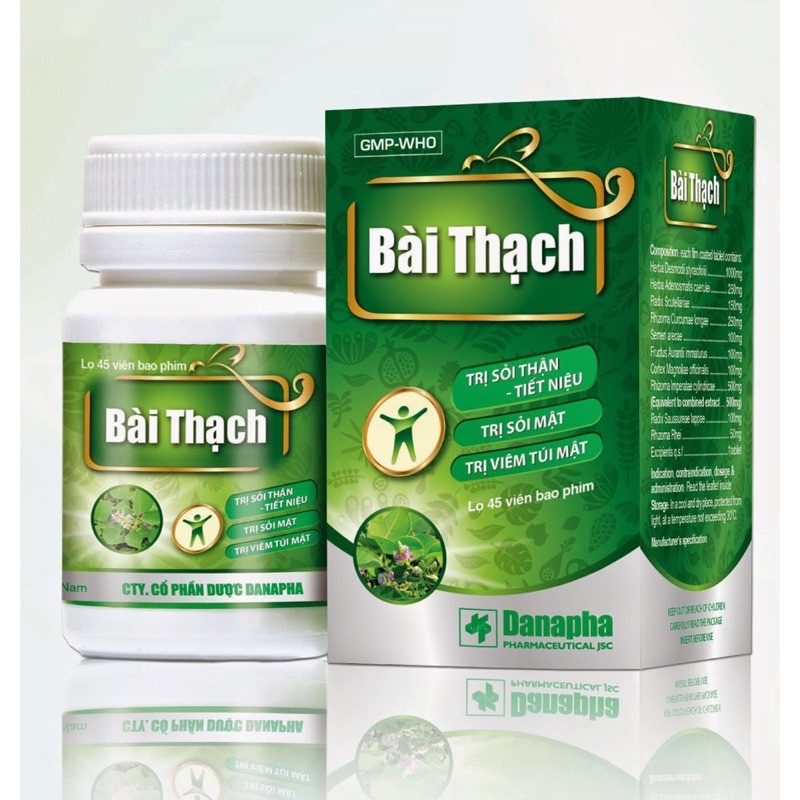 Viên uống Bài Thạch Danapha  - 100% chính hãng