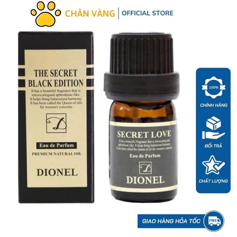 Nước hoa vùng kín Dionel Cao Cấp Mùi Thơm Chuẩn Độ lưu Hương cực Tốt