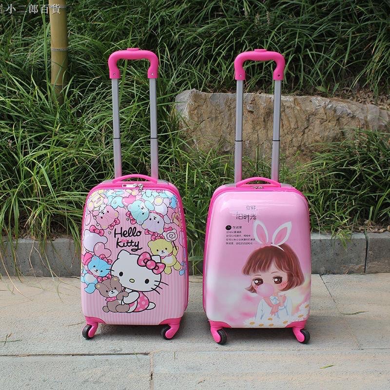 Vali kéo in 2 mặt cho bé hình công chúa thỏ,Chibi đáng yêu, vali công chúa, elsa, kitty, doremon, nhện, pepa, minion