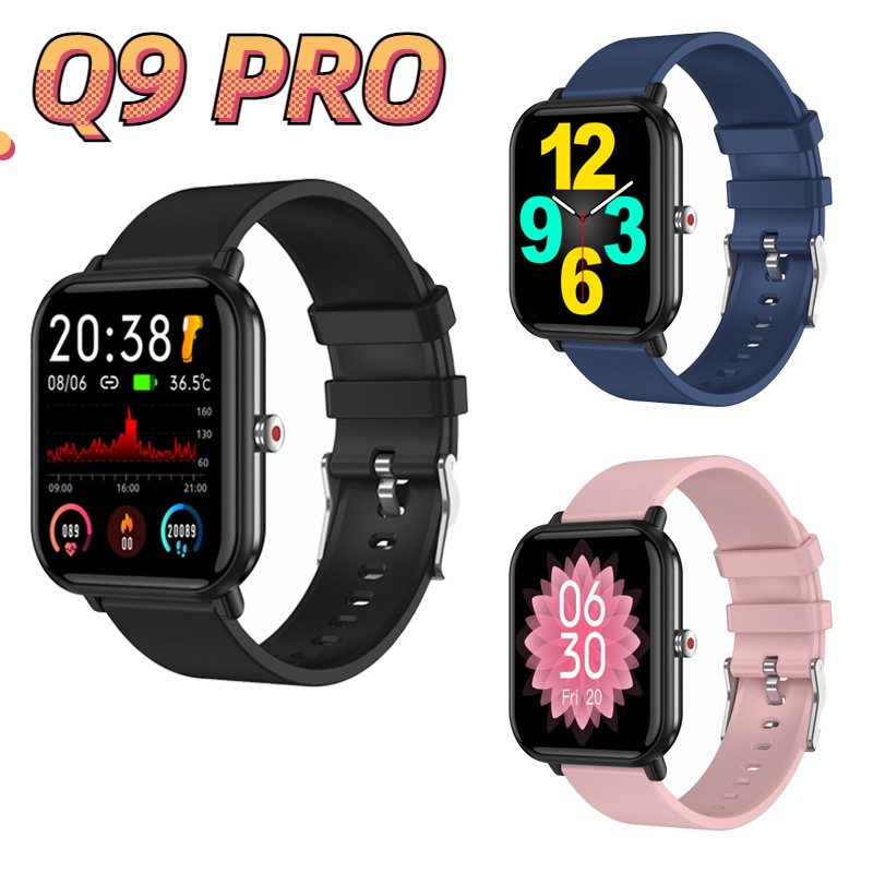 Đồng Hồ Thông Minh Q9PRO 5ATM Chống Thấm Nước 24 Chế Độ Nhiệt Độ Theo Dõi Thể Dục SPO2 / BP / HR