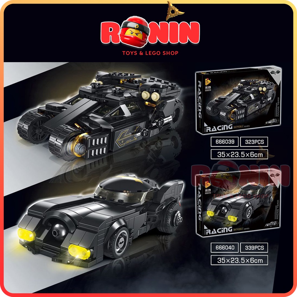 Bộ Đồ Chơi Lắp Ráp Bat*an: Siêu Xe Của Người Dơi Batmobile