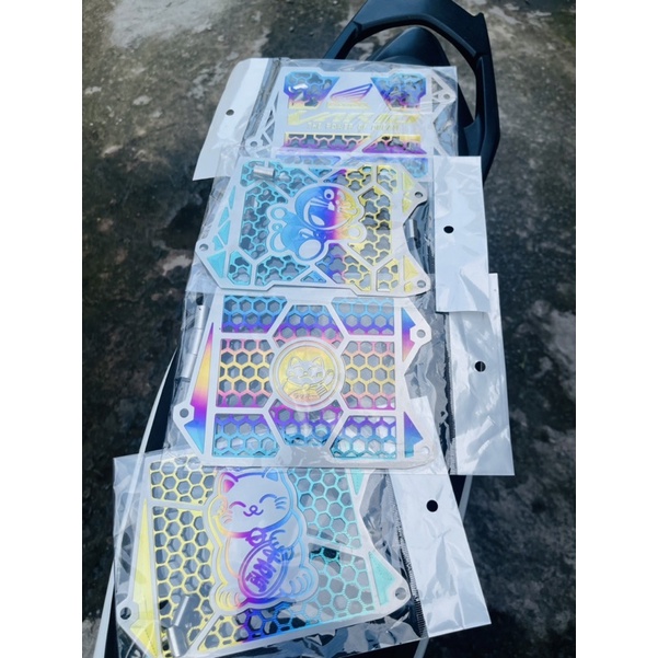 Che két nước titanium chính hãng cho Vario Raider Satria cực sáng đẹp