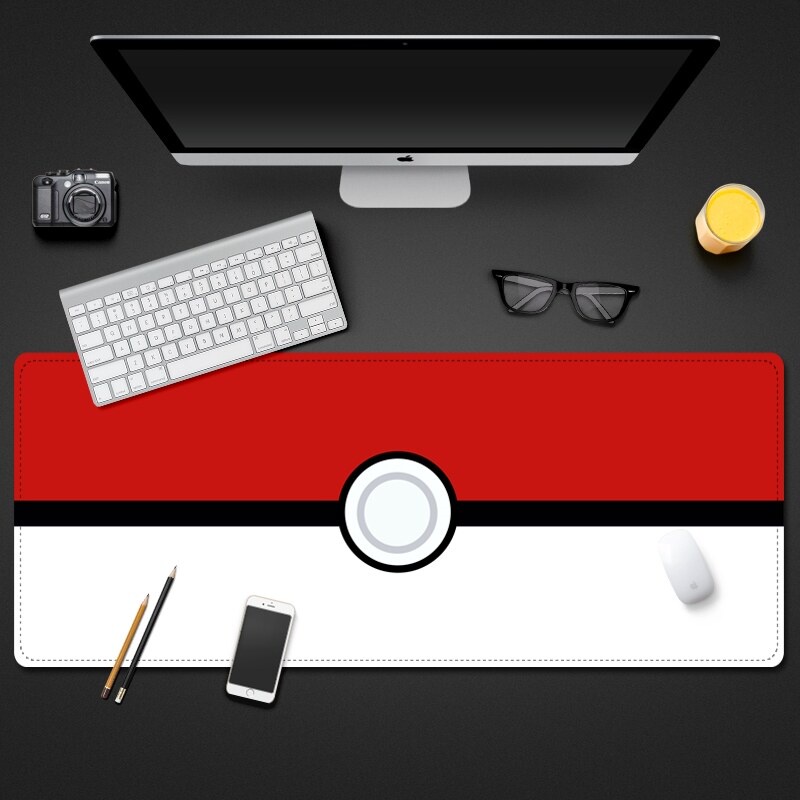 Lót chuột Pokemon chống trượt, hình in sắc nét, bo viền chắc chắn