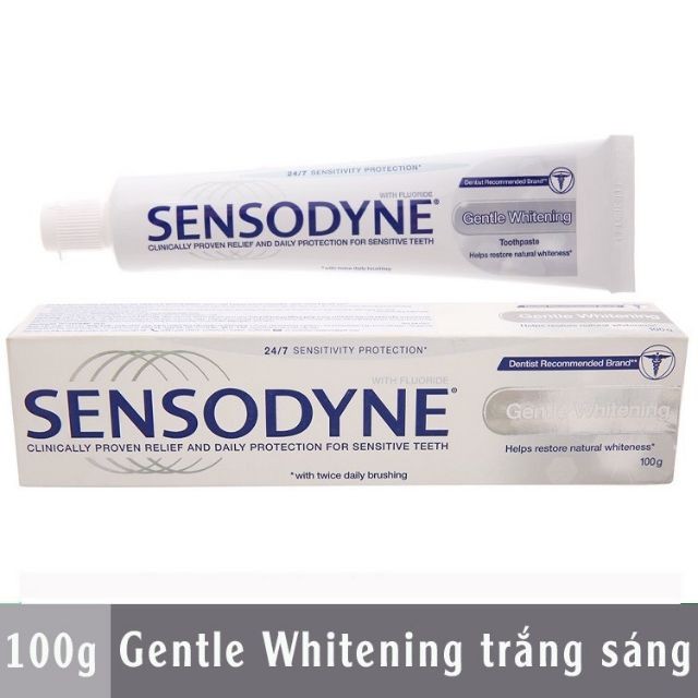 Kem đánh Răng Sensodyne 100g Thơm Mát Giảm Ê Buốt Bảo Vệ Toàn Diện [Hàng auth - có giá sỉ]