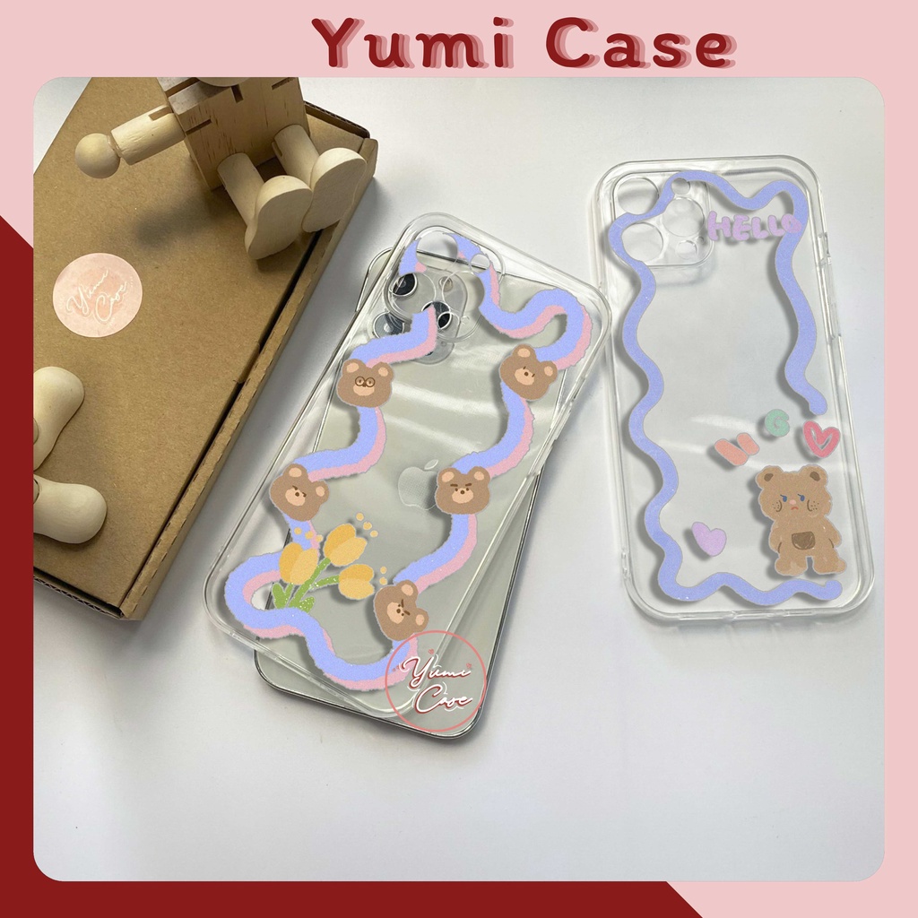 Ốp lưng điện thoại cho Samsung A23/ A32/ A52/ A21s in  KHUNG VIỀN HOA 7-8 Yumi Case