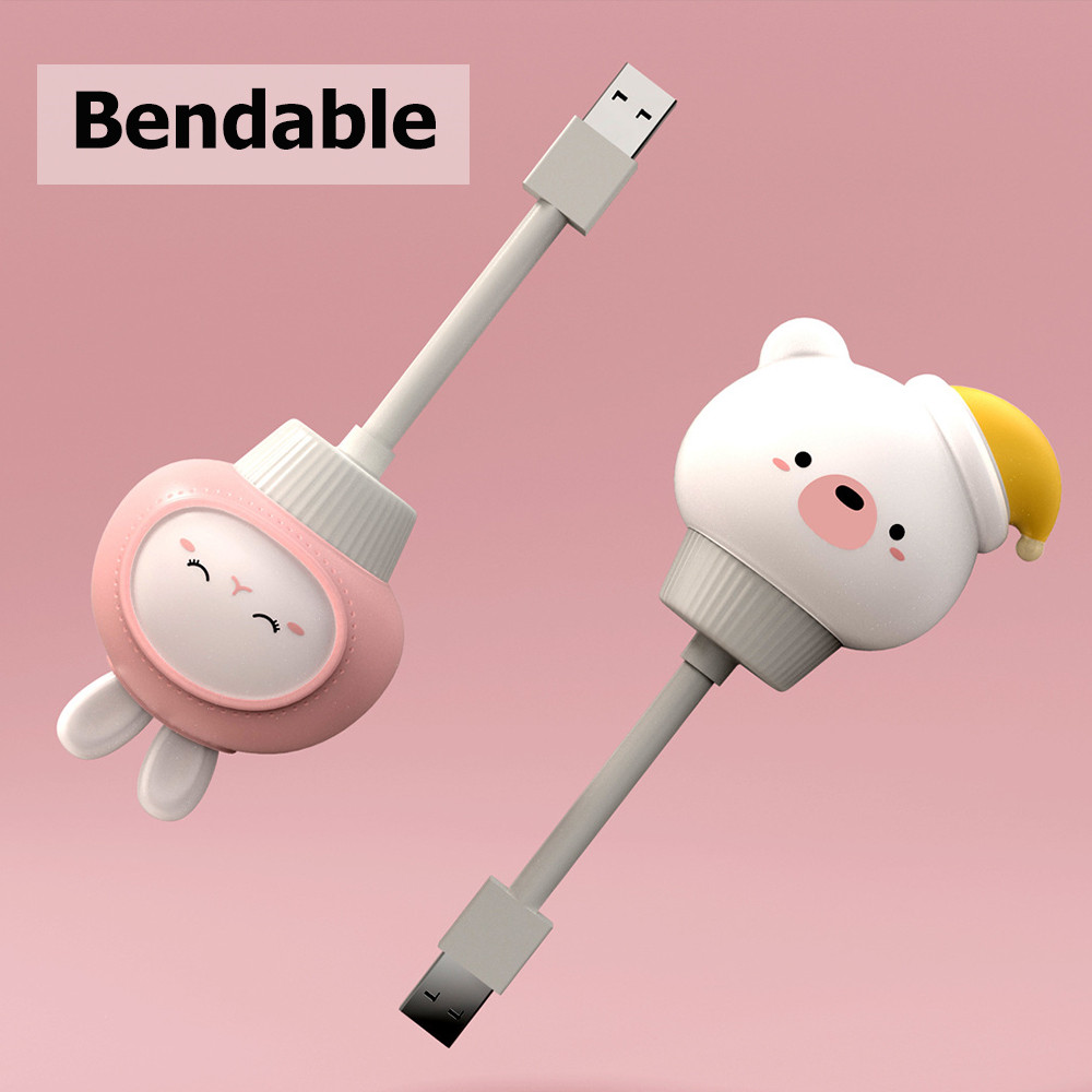 Đèn Ngủ Usb Hình Động Vật Dễ Thương Kèm Điều Khiển Từ Xa