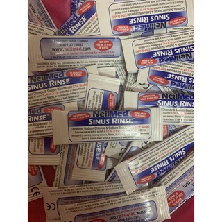 Muối rửa mũi neilmed cam kết hàng chính hãng (tách lẻ 1 gói)