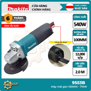 Máy mài Makita chính hãng 9553B (100MM - 710W) | Bảo hành Makita chính hãng