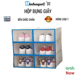 Hộp đựng giày, đựng đồ chất nhựa cứng có nắp  - Siêu Thị Minh Ngọc
