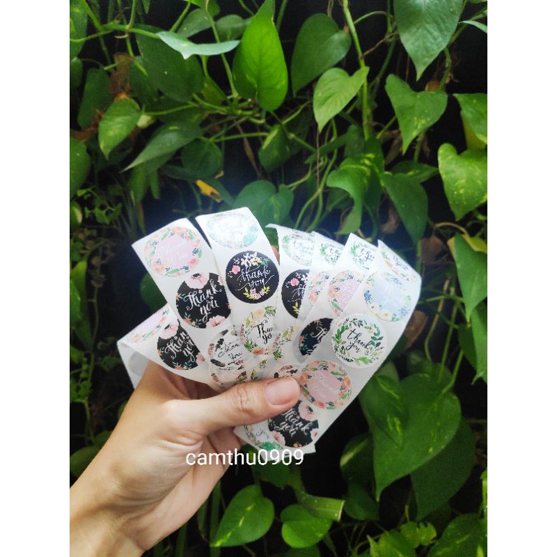 Miếng dán cảm ơn  ngẫu nhiên