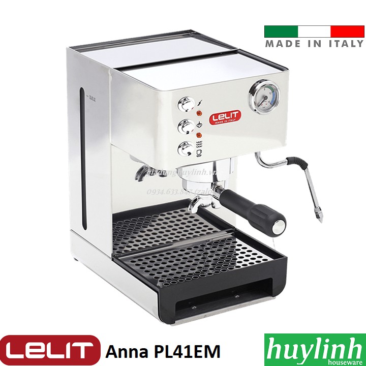 [Mã ELHAMS5 giảm 6% đơn 300K] Máy pha cà phê Lelit Anna PL41EM - Made in Italy - Freeship Toàn Quốc