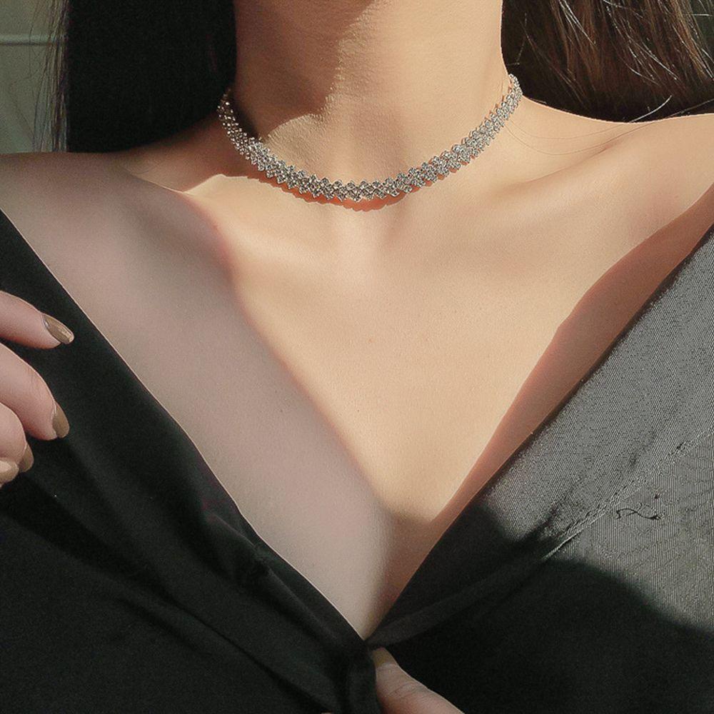 NEXTVN Vòng Cổ Choker Đính Đá Thời Trang Dành Cho Nữ