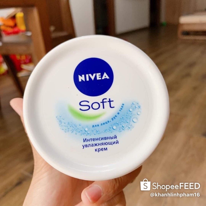 Kem dưỡng da mặt và toàn thân Nivea Soft Nga 200ml