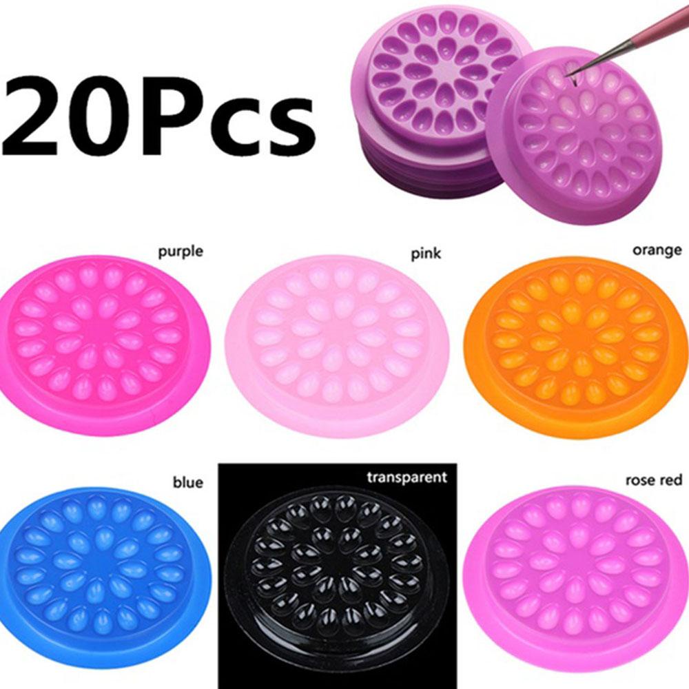 OCEANMAP Giá Đỡ Keo Dán Lông Mi Giả Hình Bông Hoa Chuyên Nghiệp