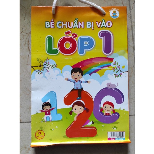 Sét 8 quyển tập viết, tập tô cho bé chuẩn bị vào lớp 1