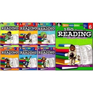 Bộ đẹp 7c - 180 days of reading (Level K đến 6)