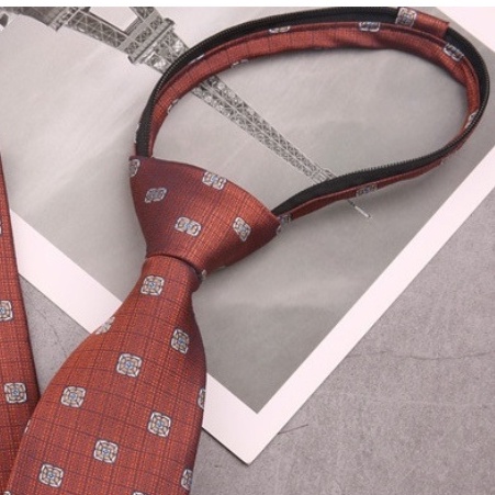 Cà vạt Nam bản to 8cm phong cách lịch sự, chững chạc, Cravat thắt sẵn, Calavat chú rể, Cavat công sở, dự tiệc CV-8205
