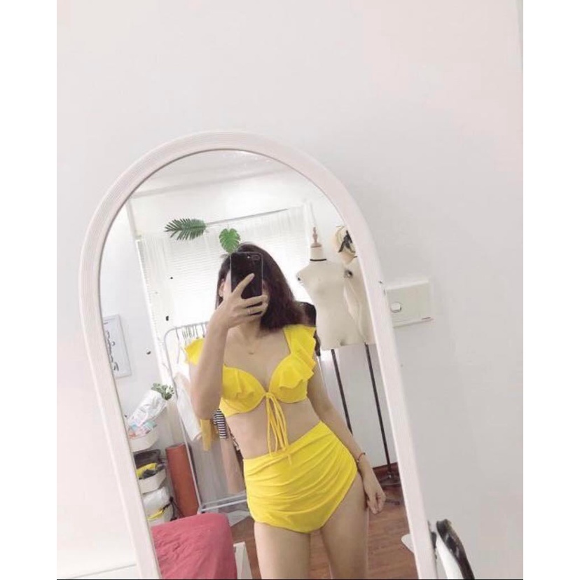 Bikini 2 mảnh đi biển là đồ bơi nữ liền thân sành điệu kín đáo nhập khẩu từ hàn quốc cao cấp