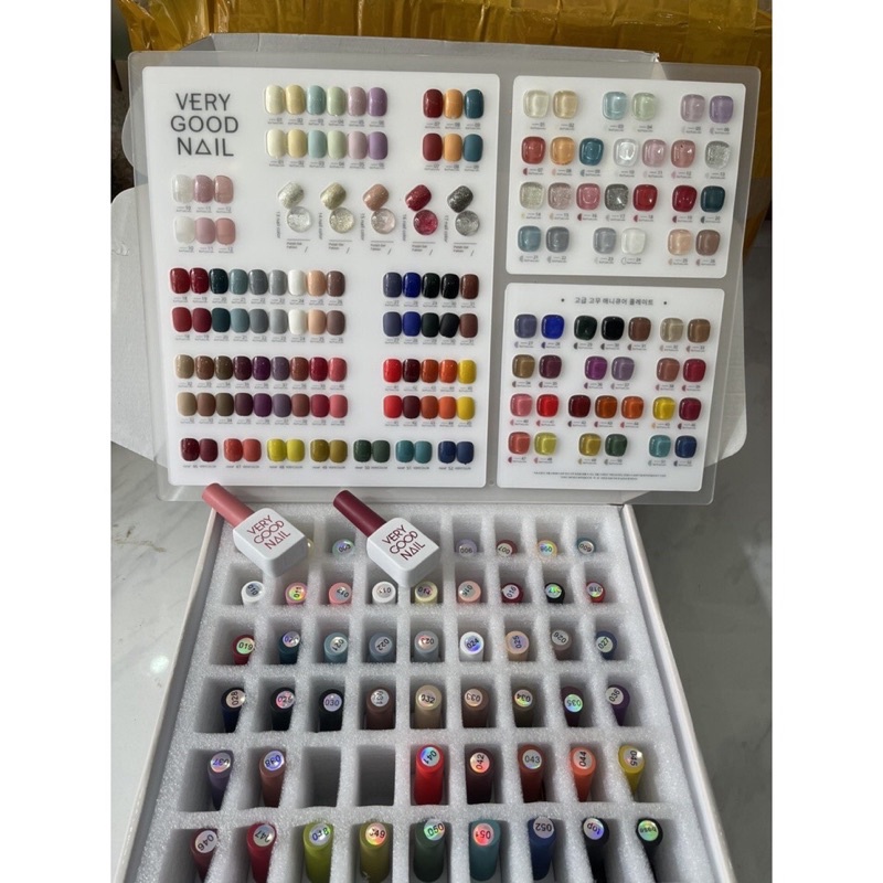 sét Sơn Very Good 52 màu,hàng chuẩn công ty loại 1. Tặng bảng màu, base,top